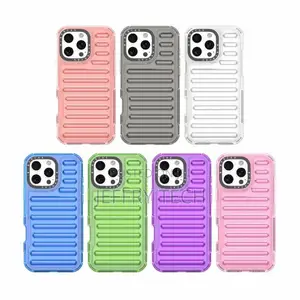 Hard Bumper Tracks Case for iPhone 12,13,14 , 15 16 Pro Max