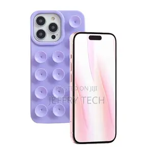(Octobuddy) Soft Silicone Case for iPhone, 13 , 14,15 and 16 Pro Max