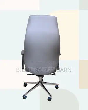 Executive Leather Chair — Posture Support, Premium Leather Finish
