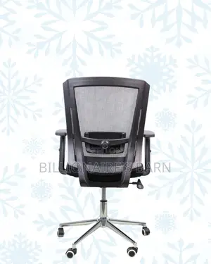 Barn Origin Mid-Back Office Chair • Stable Base, Strong Chrome Base