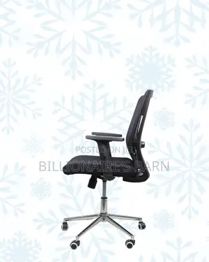 Barn Origin Mid-Back Office Chair • Stable Base, Strong Chrome Base