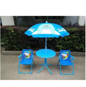 Kids Table and Chairs Blue Colour