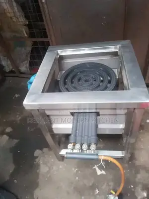 Stainless Steel 4 Ring Gas Cooker