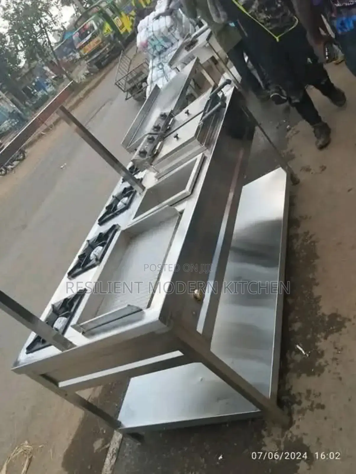 Stainless Steel Combined Cooking Unit