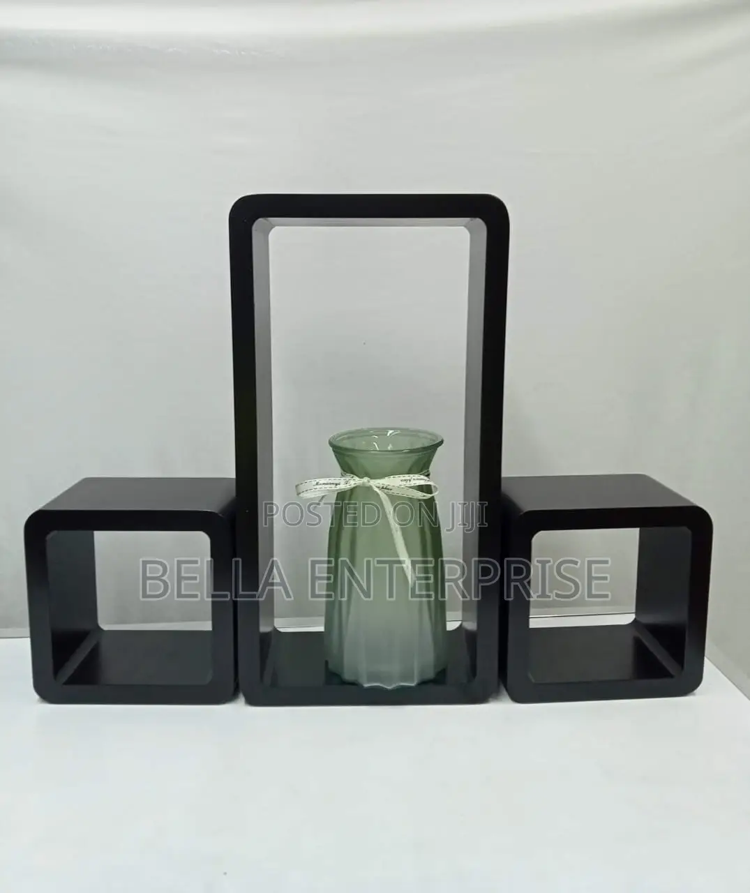 3pcs Plastic Wood Floating Shelves