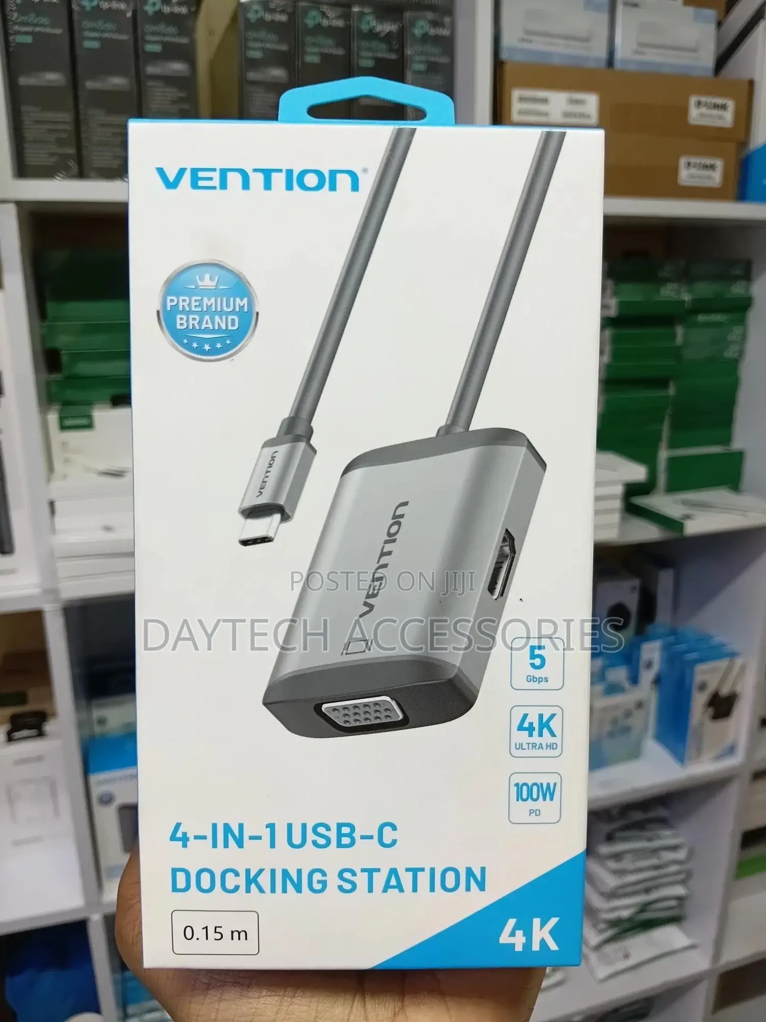 Vention Type-c To Hdmi / Vga / Usb 3.0 / Pd Converter