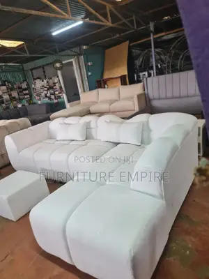 Entertaining Cushu 6 Seater Bubble L Sofa