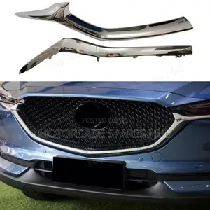 Mazda Cx-5 2017-2019 Grill Bumper Chrome Moulding