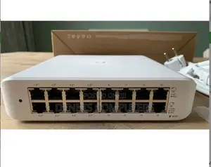 Ubiquiti 16 Ports Switch Lite Usw-Lite-16-Poe, (8) Gbe Poe+ Rj45 Ports