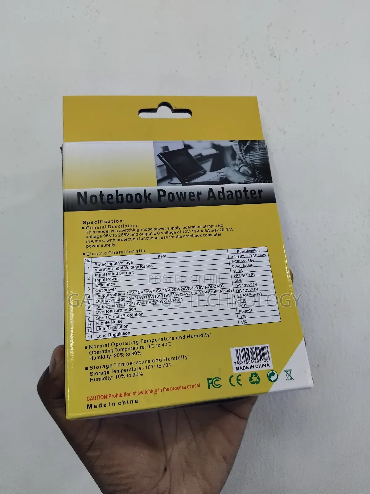 Notebook Power Adapter