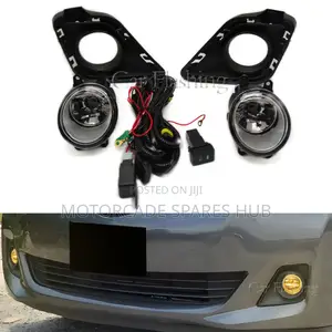 Toyota Ractis 2012 Fog Lights Set With Covers