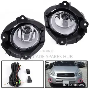 Toyota Rav4 2006 Fog Lights Set With Covers Holders
