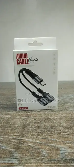 Type C To Jack 2 In 1 Audio Adapter