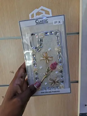 Aiffer iPhone X Diamond Clear Case, 3d Luxury Sparkle Rhinestones