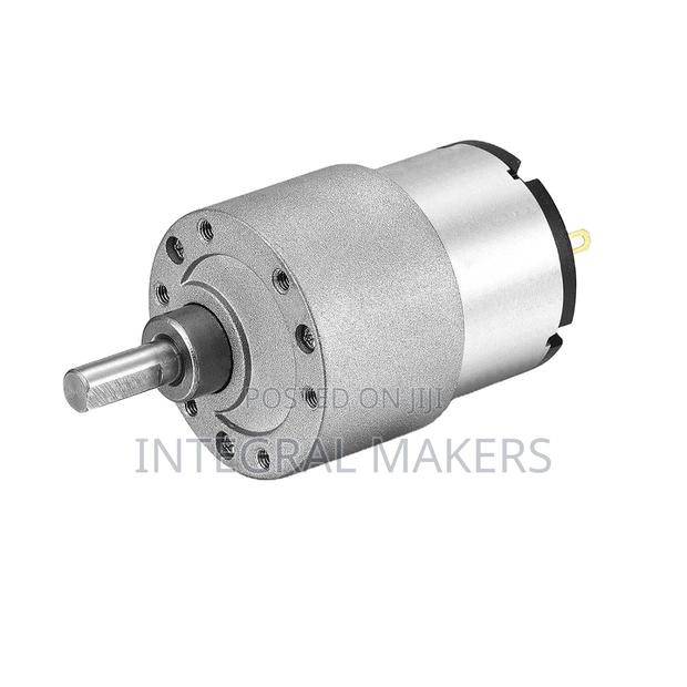 12v 37 Reduction Geared Motor - thumbnail 2