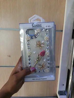 Venole Bling Diamond Clear Case iPhone 8 Sparkle Crystal Rhinestone