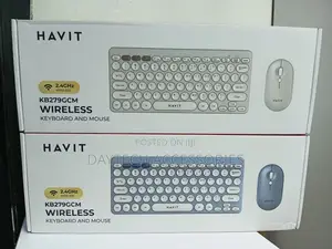 This Is a Havit Kb279gcm Wireless Keyboard and Mouse Combo.