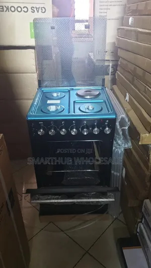 Syinix 50×55 3+1 Standing Cooker With Electric Oven