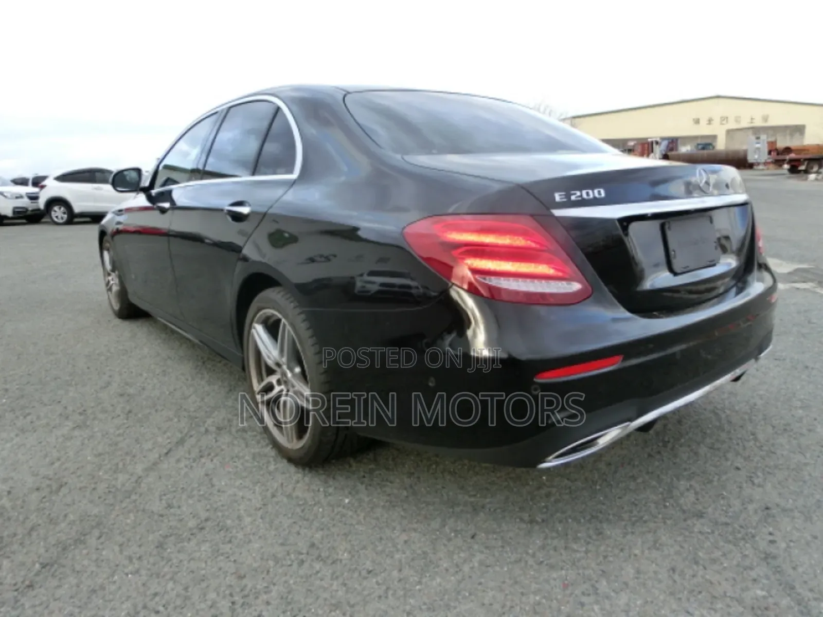 Mercedes-Benz E200 2018 Black