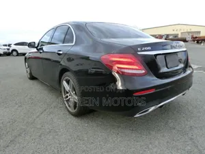 Mercedes-Benz E200 2018 Black