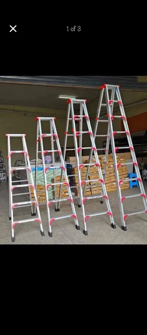 Aluminium Double Sided Ladder-2×5steps