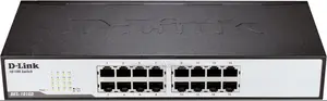 Dlink 10/100m 16-Port Fast Ethernet Unmanaged Desktop Switch Des-1016