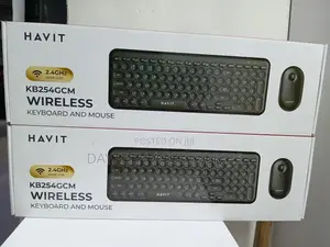 Havit Kb254gcm Pc Combo, Wireless Keyboard + Wireless Mouse