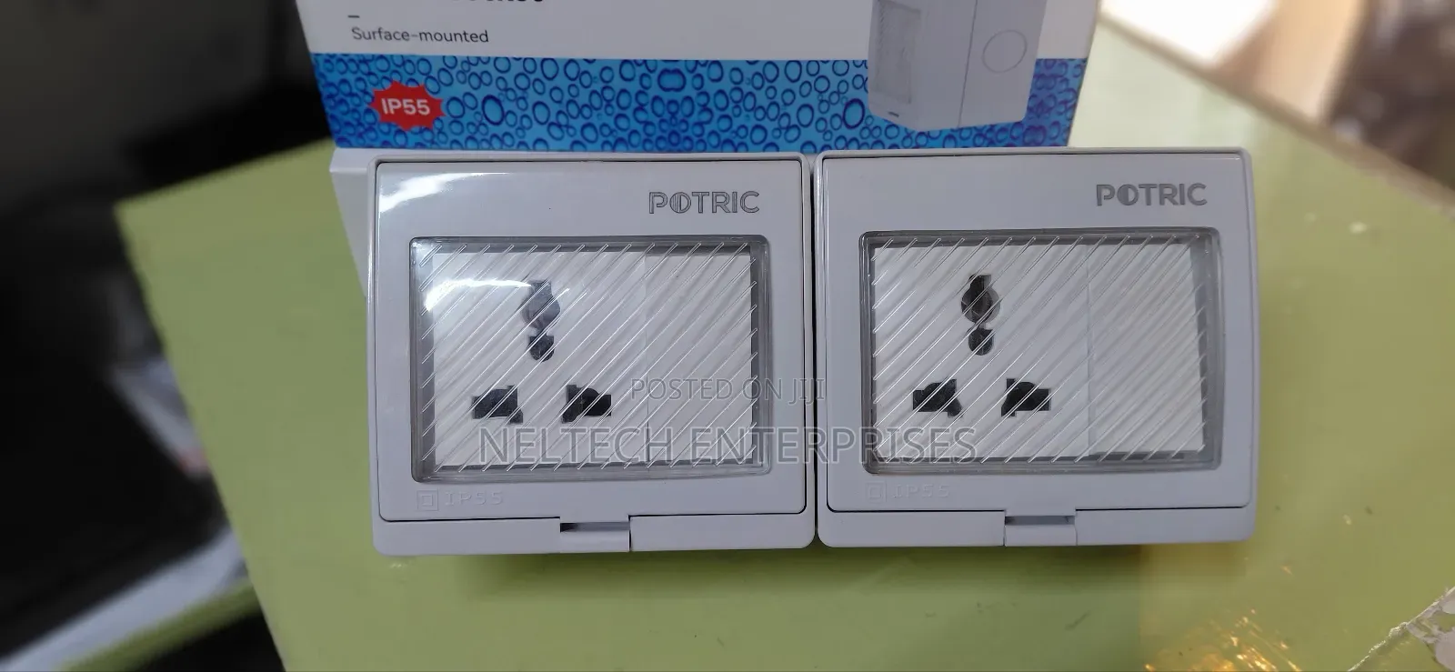 Unique Waterproof Twin Socket