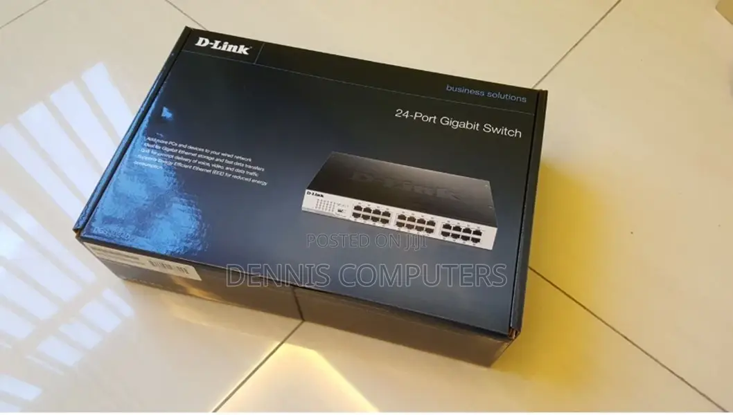D-Link DGS-1024d 24-Port Unmanaged Gigabit Switch