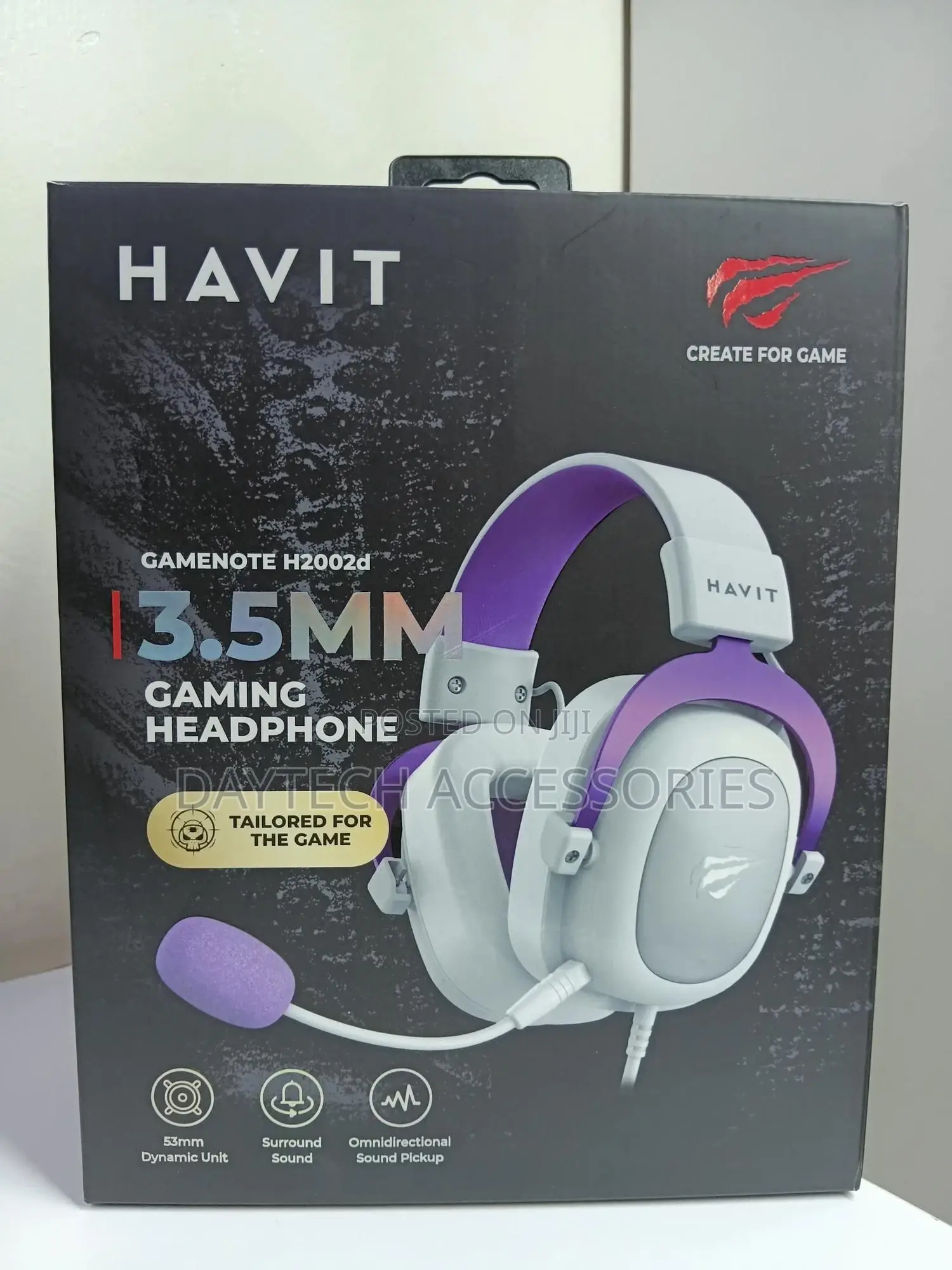 Havit H2002d Wired Gaming Headset.