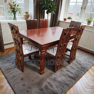 Dining Set a Smooth Finish Dining Set 6 Seats