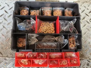 551 Piece Assorted Injector Copper Brass Steel Rings Washers Fasteners