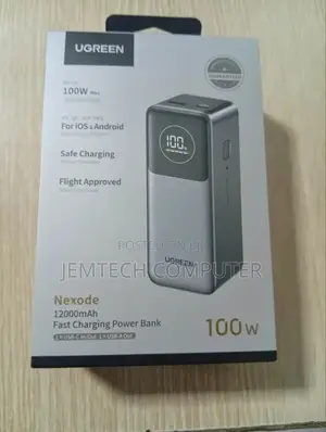 Ugreen 12000mah 100w Fast Charging Power Bank - Pb724