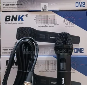 BNK Single Wired Mic Dm 2 BNK Dm2 Dynamic Microphone