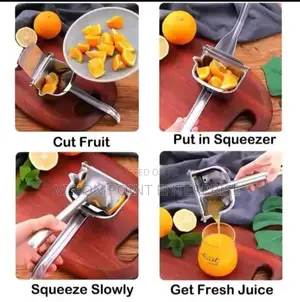 *Heavy Aluminium Manual Juicer Fruit Press