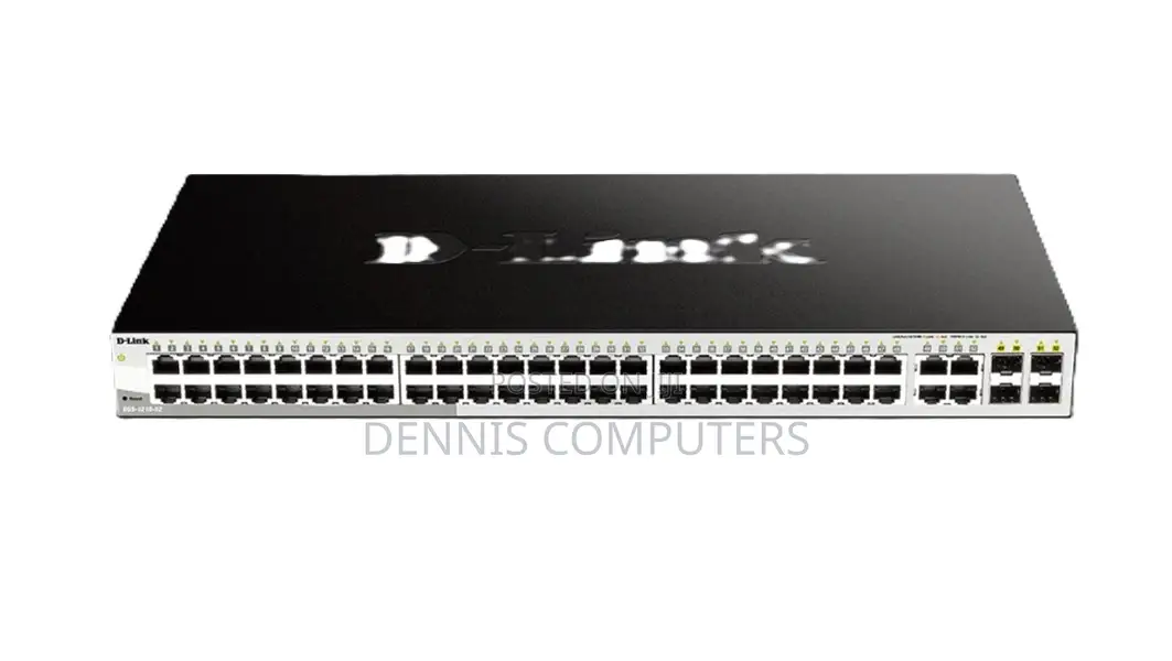 Dlink DGS-1210-52 52-Port Gigabit Smart Managed Switch Non-Poe