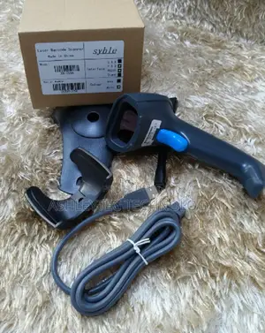 High Speed Usb Wired Laser Handheld Barcode Scanner With Stand for Pos