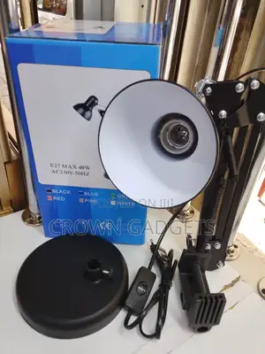 Adjustable E27 Study Lamp for Home Office Use