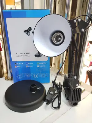 Reading/Study Lamp E27 40w Metal Swing Arm