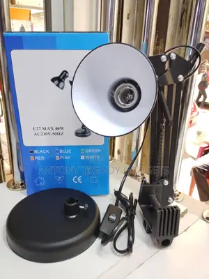 Reading/Study Lamp E27 40w Metal Swing Arm