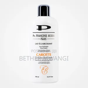 Original Pr. Francoise Bedon Lightening Carotte Lotion In Kenya