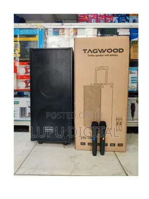 Tagwood Rechargeableportable Speaker 10b Double Speakers
2 Microphones