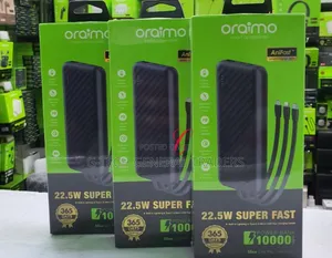 Oraimo 10000mah Powerbank With Cable 22.5w