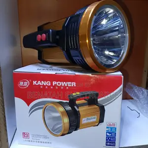Rechargeable Torch 100 Watts,Led Lamp Metallic Covering