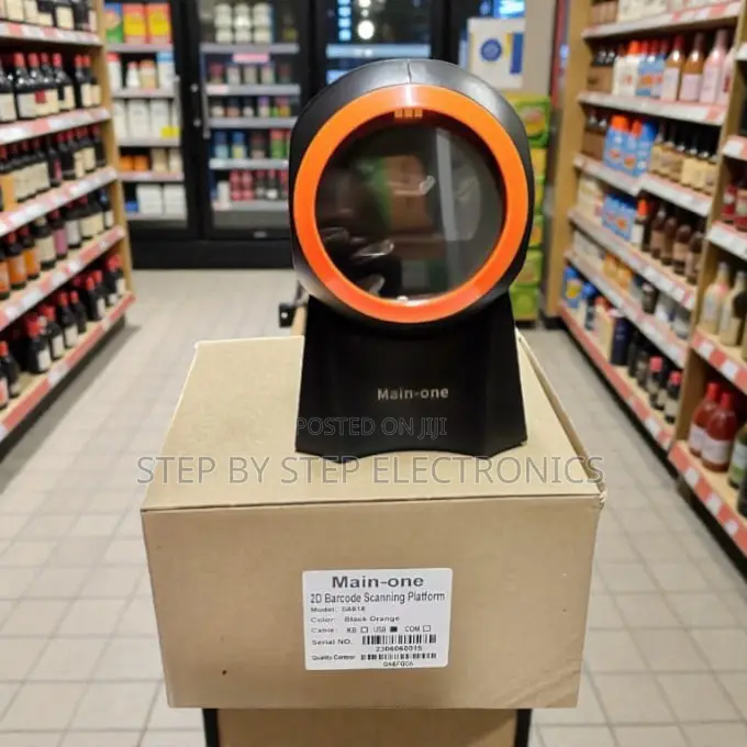 High Durability 1d 2d Desktop Laser Barcode Scanner Wholesale Shops