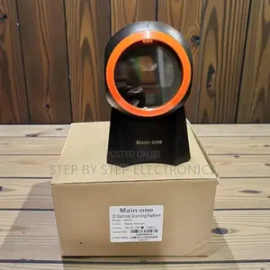 1 Year Warranty 1d 2d Desktop Laser Barcode Scanner Automatic Scanning