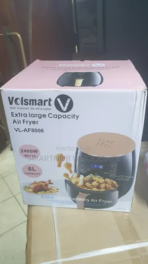 Volsmart Vl-af8006, 6 Litre Air Fryer (1 Yr Wrty