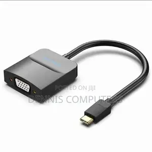 Vention Type-C to Vga Adapter 0.15m Black Abs Type