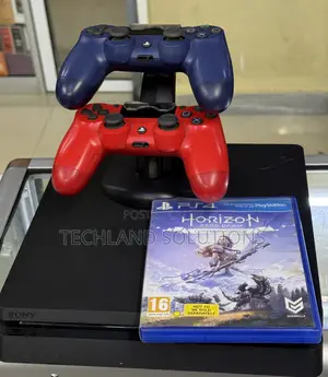 Best Condition Ex Uk Ps4 Slim+2 Pads + Charging Dock