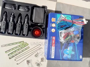 2-in-1 Car Alarm & Central Locking System